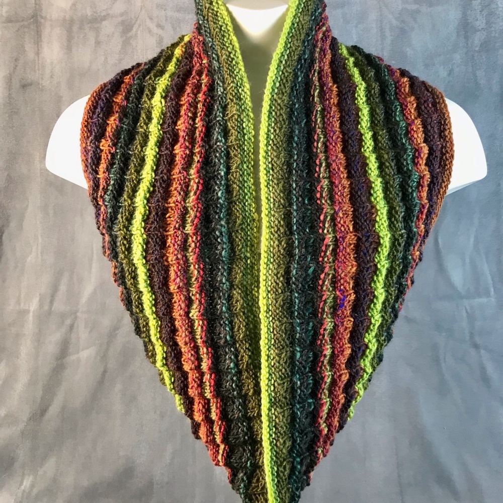 Hand Knit Long Eternity Style Scarf for Men & Women (K03-4H) New Without Tags - Picture 7 of 9